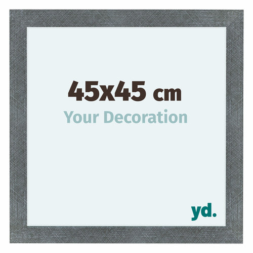 Como MDF Fotokader 45x45cm Ijzer Geveegd Voorzijde Maat | Yourdecoration.be