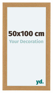 Como MDF Fotokader 50x100cm Beuken Voorzijde Maat | Yourdecoration.be