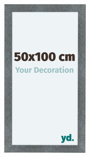 Como MDF Fotokader 50x100cm IJzer Geveegd Voorzijde Maat | Yourdecoration.be