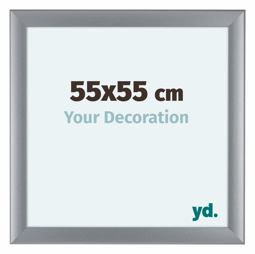 Como MDF Fotokader 55x55cm Zilver Mat Voorzijde Maat | Yourdecoration.be