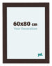 Como MDF Fotokader 60x80cm Eiken Donker Voorzijde Maat | Yourdecoration.be