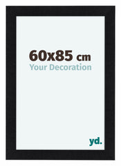 Como MDF Fotokader 60x85cm Zwart Mat Voorzijde Maat | Yourdecoration.be