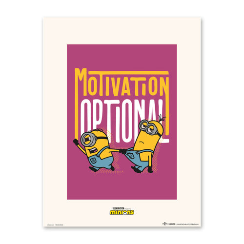 Grupo Erik P30X40cm0442 Print 30X40 cm Minions Motivation Optional | Yourdecoration.be