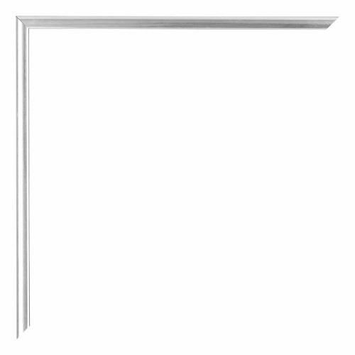 Kent Aluminium Fotokader 20x20cm Zilver Hoogglans Detail Hoek | Yourdecoration.be