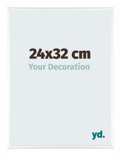 Kent Aluminium Fotokader 24x32cm Wit Hoogglans Voorzijde Maat | Yourdecoration.be