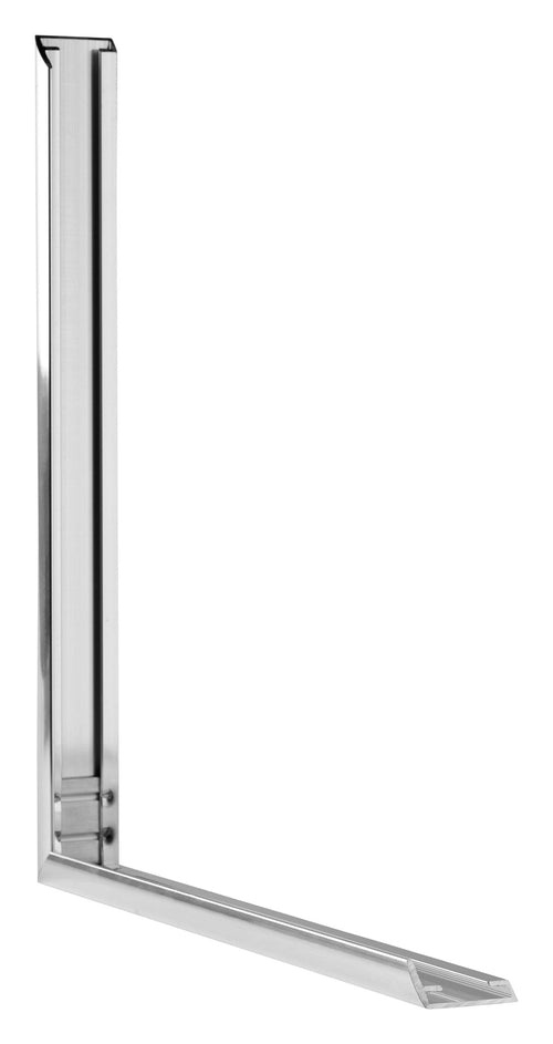 Kent Aluminium Fotokader 59 4x84cm A1 Zilver Hoogglans Detail Doorsnede | Yourdecoration.be