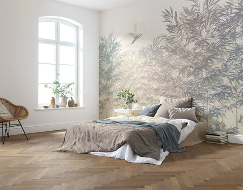 Komar Bamboo Paradise Vlies Fotobehang 300x250cm 6 banen Sfeer | Yourdecoration.be