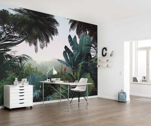 Komar Jungle Morning Vlies Fotobehang 400x250cm 8 banen Sfeer | Yourdecoration.be