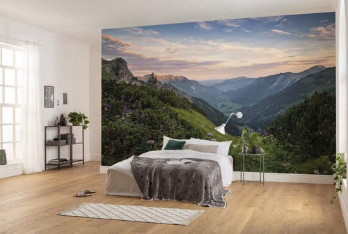 Komar Naturpark Allgauer Hochalpen Vlies Fotobehang 450x280cm 9 banen Sfeer | Yourdecoration.be