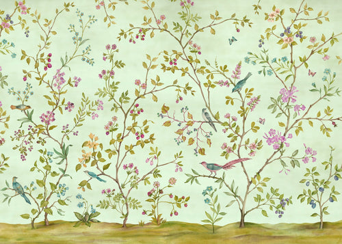 Komar Oiseaux du Paradis Vlies Fotobehang 350x250cm 7 banen | Yourdecoration.be