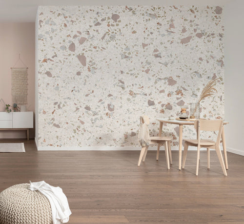 Komar Tasteful Terrazzo Vlies Fotobehang 400x250cm 4 banen Sfeer | Yourdecoration.be