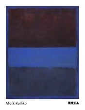 Kunstdruk Mark Rothko No 61 Rust and Blue 71x91 5cm MKR 859 PGM | Yourdecoration.be