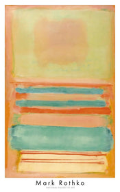 Kunstdruk Mark Rothko No 7 No 11 1949 63 5x101 5cm MKR 858 PGM | Yourdecoration.be