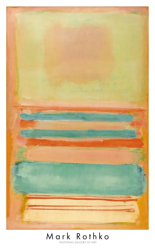 Kunstdruk Mark Rothko No 7 No 11 1949 63 5x101 5cm MKR 858 PGM | Yourdecoration.be