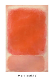 Kunstdruk Mark Rothko Red and Pink on Pink 1953 55 5x81 5cm MKR 953 PGM | Yourdecoration.be