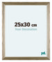 Lincoln Houten Fotokader 25x30cm Zilver Voorzijde Maat | Yourdecoration.be