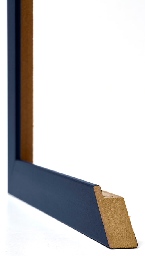 Mura MDF Fotokader 20x20cm Donkerblauw Geveegd Detail Doorsnede | Yourdecoration.be