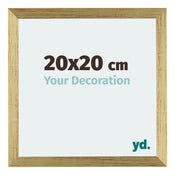 Mura MDF Fotokader 20x20cm Goud Glanzend Voorzijde Maat | Yourdecoration.be