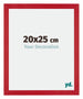 Mura MDF Fotokader 20x25cm Rood Voorzijde Maat | Yourdecoration.be