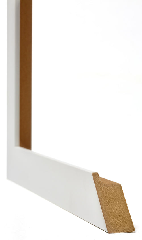 Mura MDF Fotokader 20x25cm Wit Mat Detail Doorsnede | Yourdecoration.be