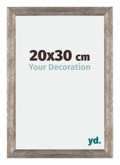 Mura MDF Fotokader 20x30cm Metaal Vintage Voorzijde Maat | Yourdecoration.be