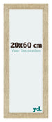 Mura MDF Fotokader 20x60cm Sonoma Eiken Voorzijde Maat | Yourdecoration.be