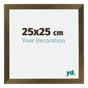 Mura MDF Fotokader 25x25cm Brons Decor Voorzijde Maat | Yourdecoration.be