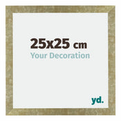 Mura MDF Fotokader 25x25cm Goud Antiek Voorzijde Maat | Yourdecoration.be