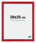 Mura MDF Fotokader 28x35cm Rood Voorzijde Maat | Yourdecoration.be