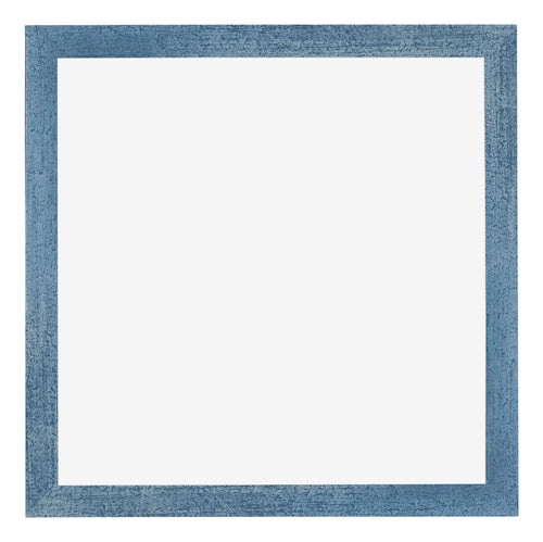 Mura MDF Fotokader 30x30cm Helder Blauw Geveegd Voorzijde | Yourdecoration.be