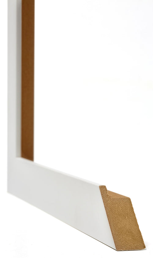 Mura MDF Fotokader 36x48cm Wit Mat Detail Doorsnede | Yourdecoration.be