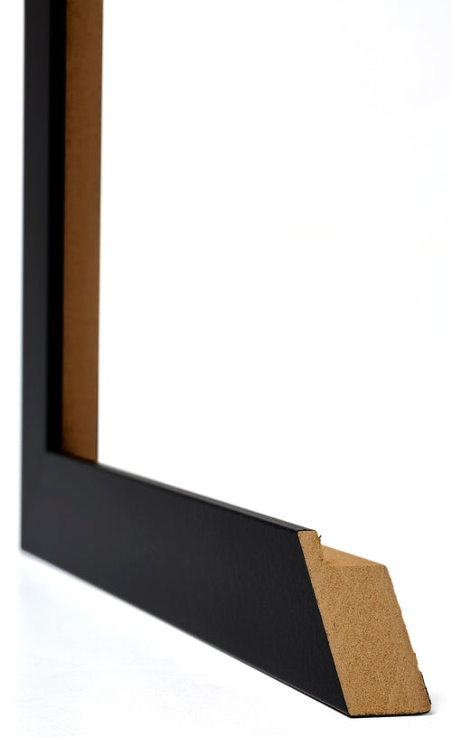 Mura MDF Fotokader 37 5x98cm Zwart Mat Detail Doorsnede | Yourdecoration.be