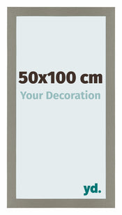 Mura MDF Fotokader 50x100cm Antraciet Maat | Yourdecoration.be