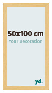 Mura MDF Fotokader 50x100cm Beuken Decor Voorzijde Maat | Yourdecoration.be