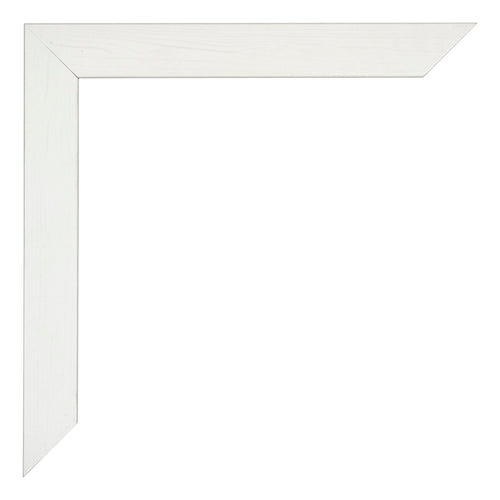 Mura MDF Fotokader 50x65cm Wit Geveegd Detail Hoek | Yourdecoration.be