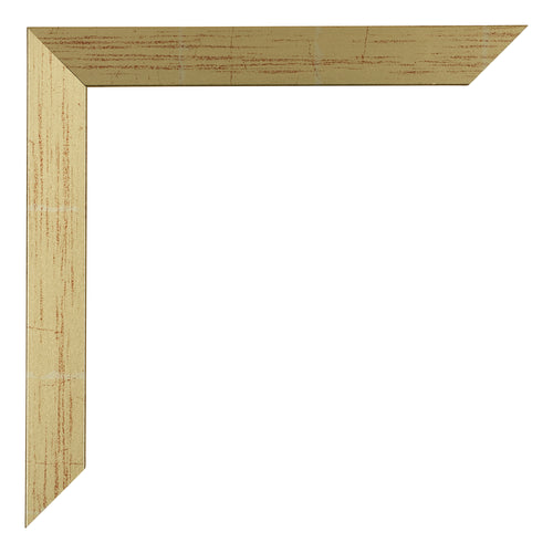 Mura MDF Fotokader 60x84cm Goud Glanzend Detail Hoek | Yourdecoration.be