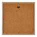 Mura MDF Fotokader 70x70cm Zilver Glanzend Vintage Achterzijde | Yourdecoration.be