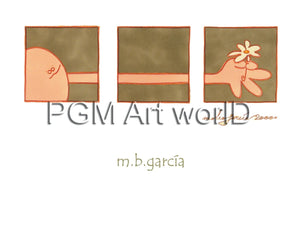 PGM MBG 17 Maria Barroso Garcia Un regalo Kunstdruk 39x30cm | Yourdecoration.be