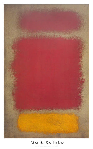 PGM MKR 860 Mark Rothko Untitled 1968 Kunstdruk 635x1015cm | Yourdecoration.be