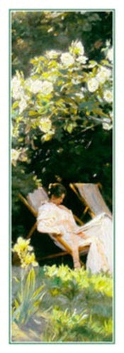 PGM PSK 75S Peter Severin Kroyer Havepartie med Marie Kroyer Kunstdruk 25x70cm | Yourdecoration.be