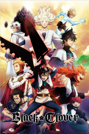 Poster Black Clover Arc Of Reincarnation 61x91 5cm Grupo Erik GPE5813 | Yourdecoration.be