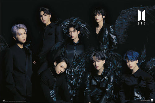 Poster Bts Black Wings 91.5x61cm Grupo Erik GPE5726 | Yourdecoration.be