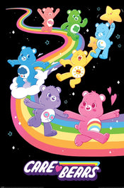 Poster Care Bears We Love Rainbows 61x91 5cm PP2400009 | Yourdecoration.be