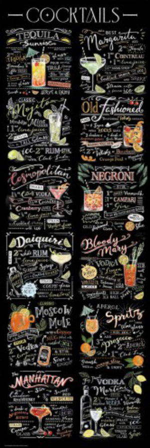 Poster Cocktail 53x158cm Grupo Erik PPGE8114 | Yourdecoration.be