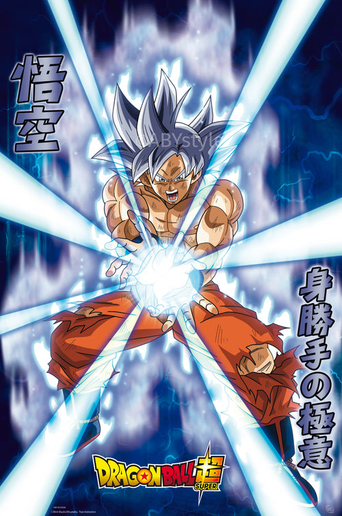 Poster Dragon Ball Super Goku 61x91 5cm GBYDCO628 | Yourdecoration.be