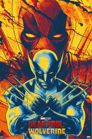 Poster Marvel Deadpool And Wolverine 3 61x91 5cm Grupo Erik GPE5877 | Yourdecoration.be