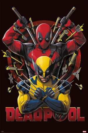 Poster Marvel Deadpool Wolverine 2 61x91 5cm Grupo Erik GPE5846 | Yourdecoration.be