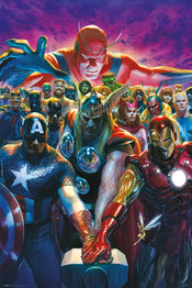 Poster Marvel Los Vengadores 10 61x91 5cm Grupo Erik GPE5789 | Yourdecoration.be