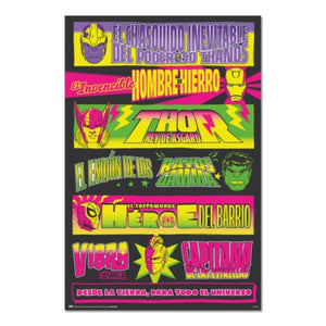 Poster Marvel Wrestling 61x91 5cm Grupo Erik GPE5947 | Yourdecoration.be