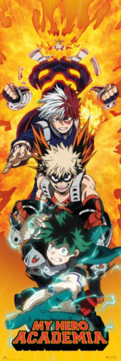 Poster-My-Hero-Academia-53x158cm-Grupo-Erik-PPGE8119 | Yourdecoration.be